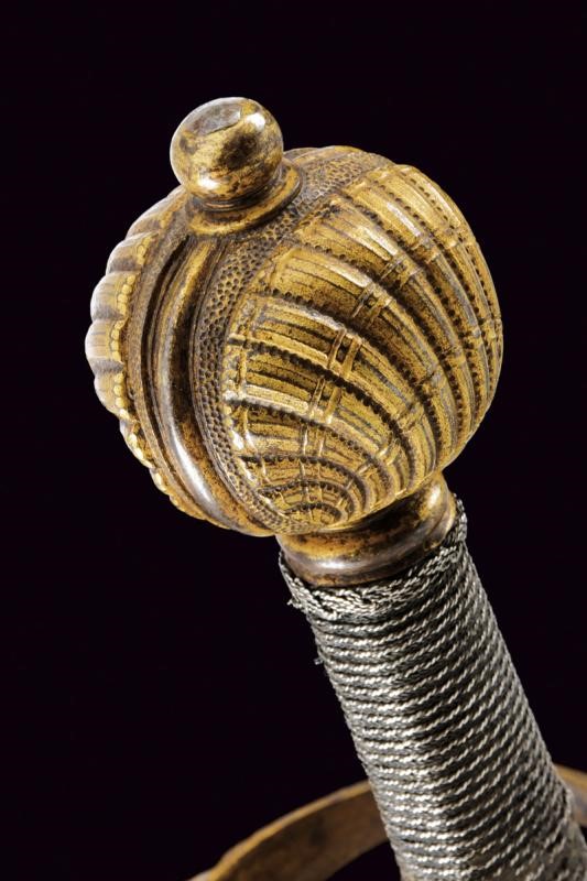 Spada da lato, Italia settentrionale, circa 1620