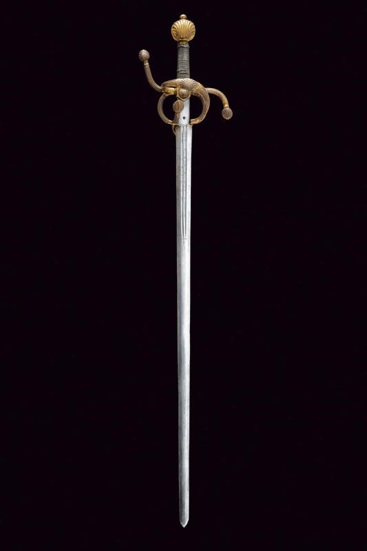 Spada da lato, Italia settentrionale, circa 1620