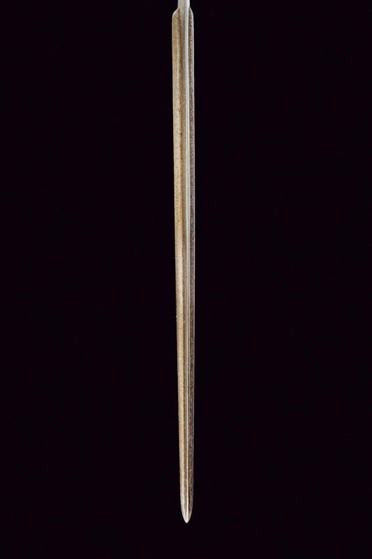 Spada a una mano e mezza da nobiluomo, Italia settentrionale, metà XVI Sec., lunghezza 127 cm