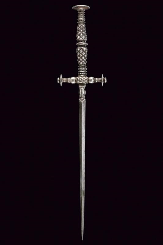 Stiletto Italiano, Lunghezza 28.7 cm, XVII Secolo