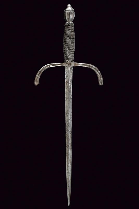 Daghetta, lama dritta sezione a losanga, Germania, XVII secolo