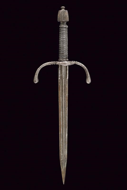 Daghetta, Germania, circa 1600, lunghezza 43.5 cm