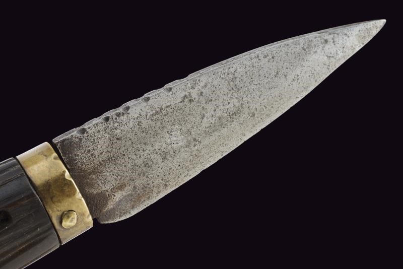 Coltello con forchetta, Calabria, XIX Secolo