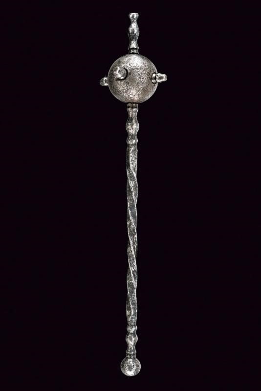 Mazza a forma di aspersorio, Germania, XVI/XVII secolo