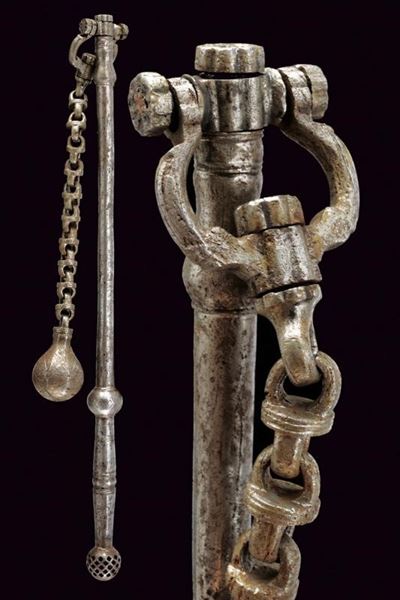 Mazzafrusto, Germania, XVI/XVII secolo, lunghezza 65.5 cm