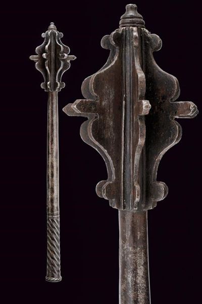 Mazza, Germania, circa 1580, lunghezza 55.8 cm