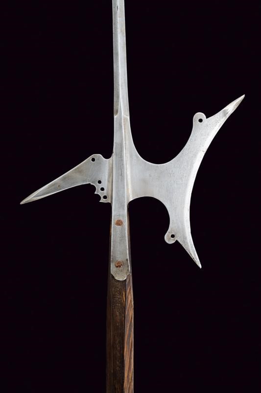 Alabarda italiana del XVII secolo