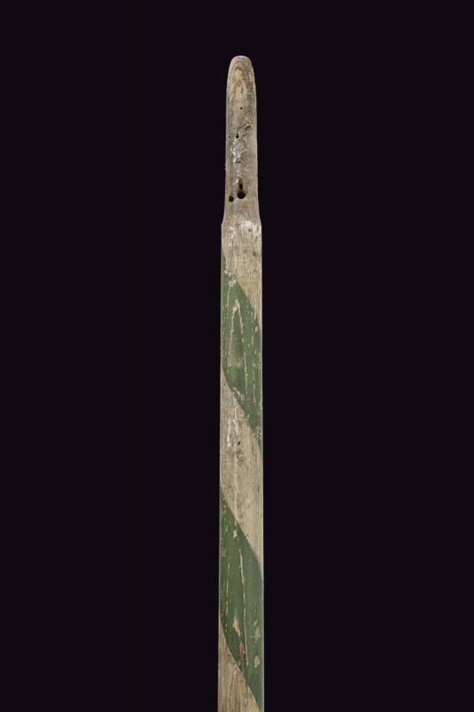 Lancia cortese, tecnica tedesca, XVIII secolo, lunghezza 364 cm
