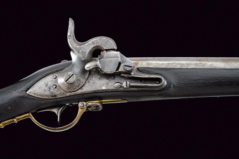 Fucile da fanteria Augustin Mod. 1798/40 con baionetta, tecnica austriaca, lunghezza 149 cm