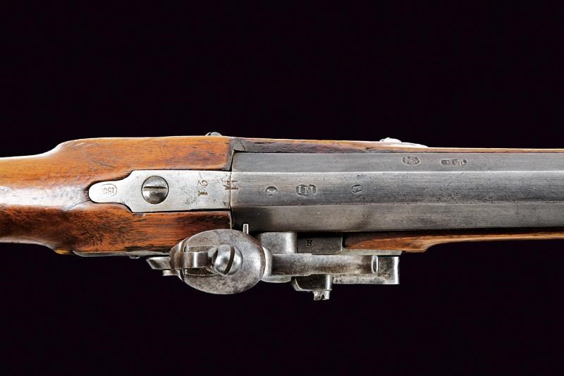 Jagerstutzen Mod. 1807/35, Console con baionetta, Austria