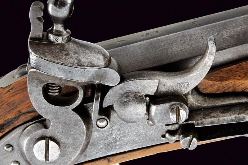 Jagerstutzen Mod. 1807/35, Console con baionetta, Austria