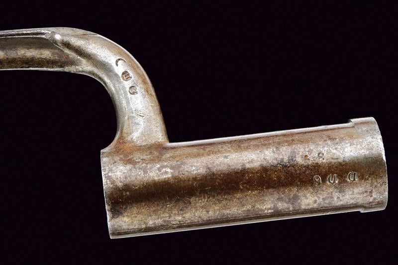 Fucile Augustin Mod. 1842 da fanteria con baionetta, Austria, lunghezza 146 cm