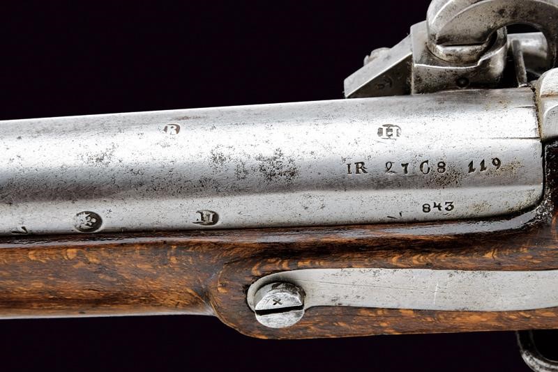 Fucile Augustin Mod. 1842 da fanteria con baionetta, Austria, lunghezza 146 cm
