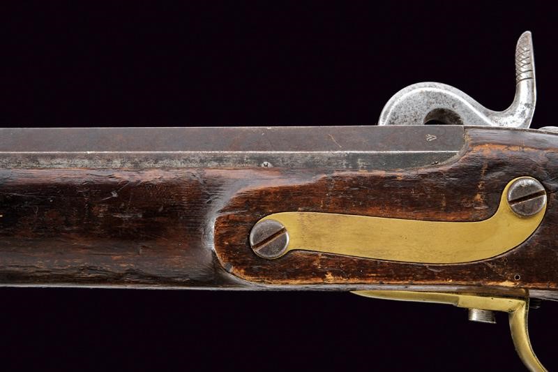 Jagerstutzen Mod. 1842, sistema Augustin, con baionetta, cal. 14 mm