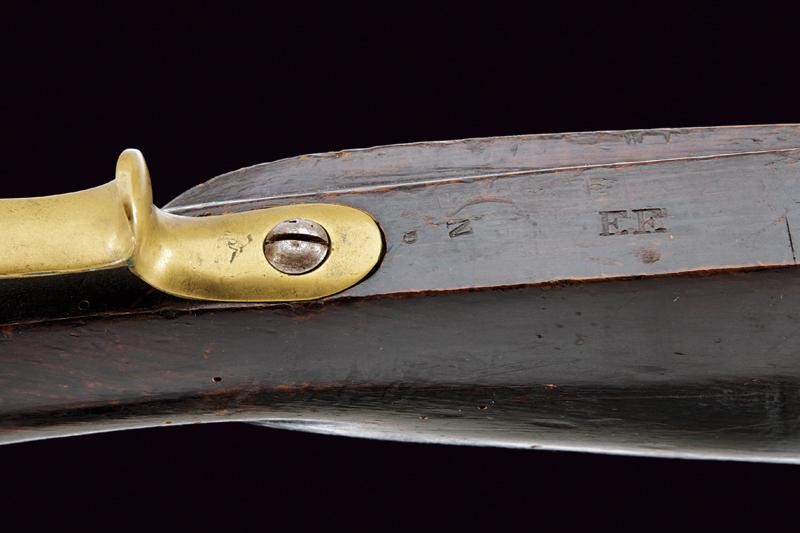 Jagerstutzen Mod. 1842, sistema Augustin, con baionetta, cal. 14 mm