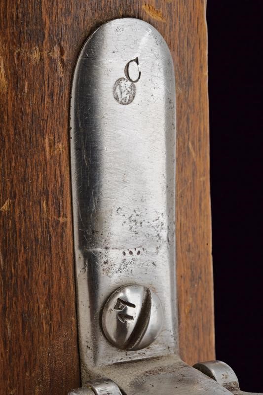 Fucile a luminello convertito da sistema Augustin con baionetta, Austria, lunghezza 146.2 cm.