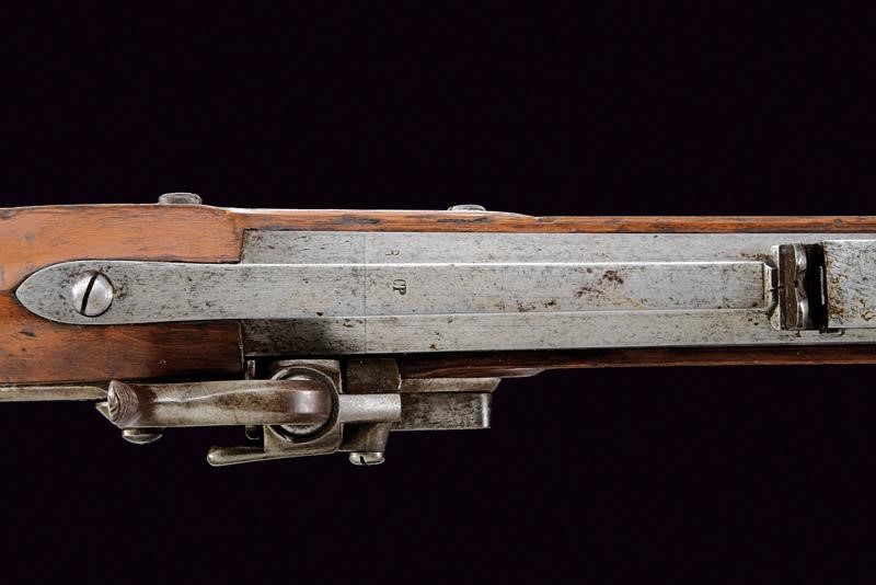 Kammerbuchse Mod. 1849, Austria, con sistema Augustin e baionetta