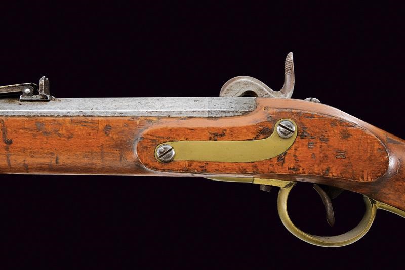 Kammerbuchse Mod. 1849, Austria, con sistema Augustin e baionetta