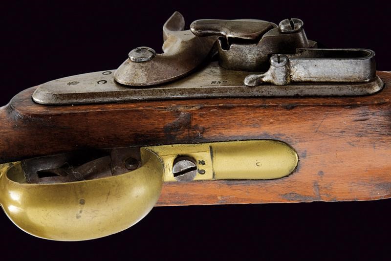 Kammerbuchse Mod. 1849, Austria, con sistema Augustin e baionetta