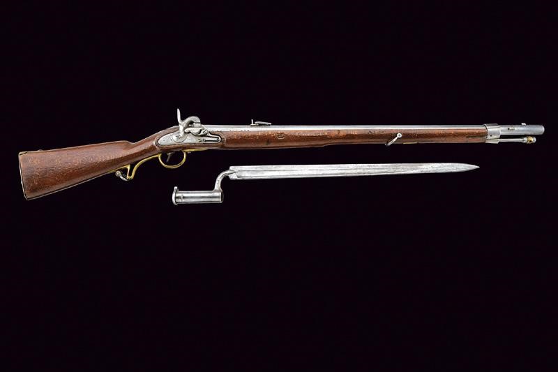 Kammerbuchse Mod. 1849, sistema Augustin con baionetta, Austria