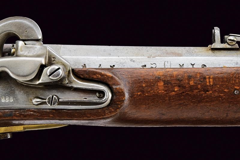 Kammerbuchse Mod. 1849, sistema Augustin con baionetta, Austria