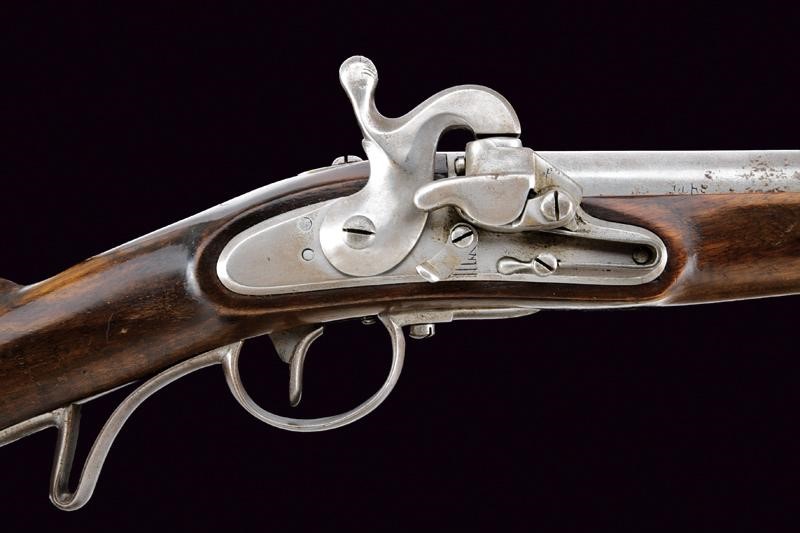 Carabina da cavalleria mod. 1851, sistema Augustin, Austria, lunghezza 75.5 cm