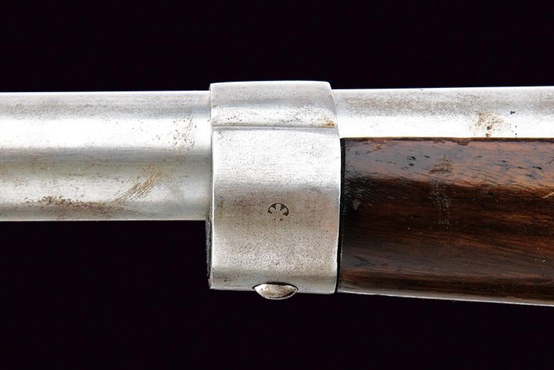 Carabina da cavalleria mod. 1851, sistema Augustin, Austria, lunghezza 75.5 cm