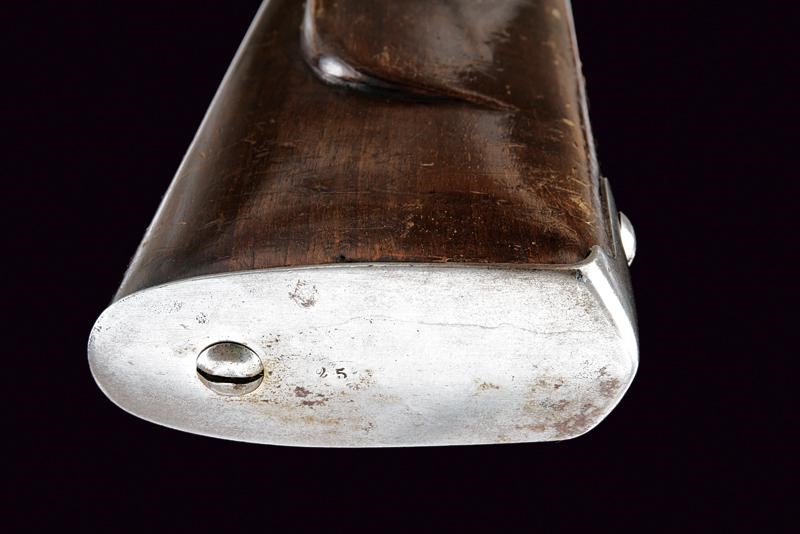 Carabina da cavalleria mod. 1851, sistema Augustin, Austria, lunghezza 75.5 cm