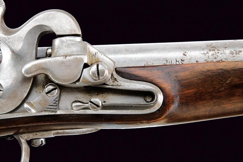 Carabina da cavalleria mod. 1851, sistema Augustin, Austria, lunghezza 75.5 cm