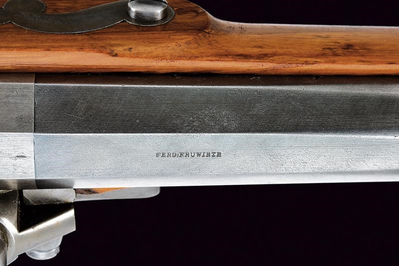Kammerbuchse con sistema Augustin, lunghezza 112.5 cm, calibro 18.1 mm