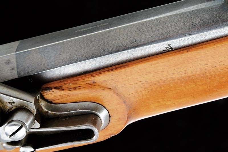 Kammerbuchse con sistema Augustin, lunghezza 112.5 cm, calibro 18.1 mm