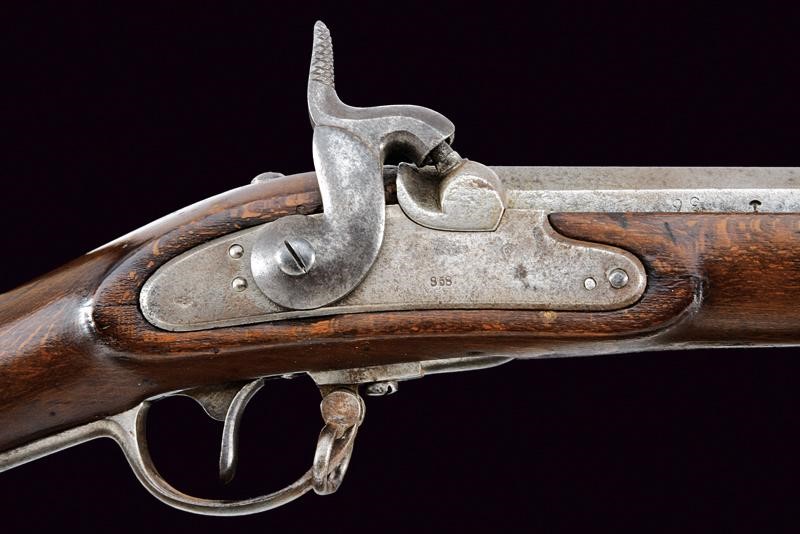 Fucile a luminello Lorenz da fanteria Mod.1854/II, Austria, lunghezza 133 cm