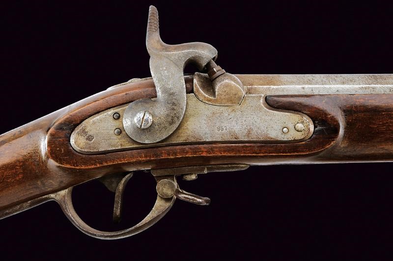 Fucile a luminello Lorenz da fanteria Mod. 1854/I, Austria, con bayonetta