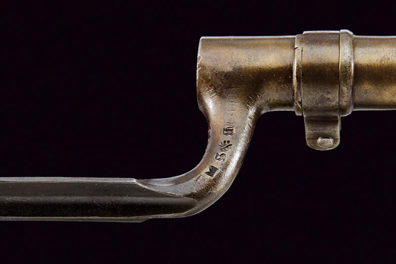 Fucile a luminello Lorenz da fanteria Mod. 1854/II con baionetta, Austria, lunghezza 133 cm