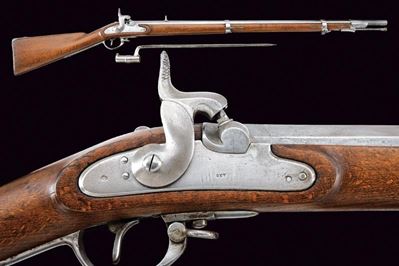 Fucile da fanteria Lorenz Mod. 1854/I con baionetta, Austria