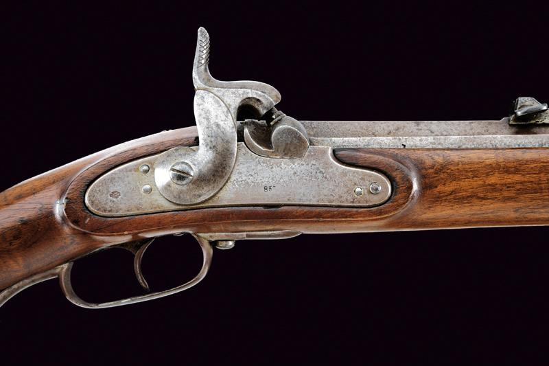 Fucile Jagerstutzen Mod. 1854 Lorenz, Austria, calibro 14 mm, lunghezza 110 cm