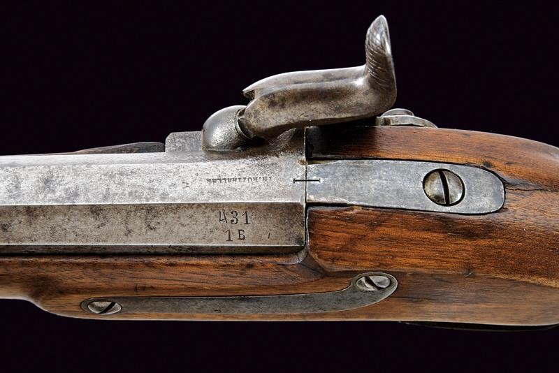 Fucile Jagerstutzen Mod. 1854 Lorenz, Austria, calibro 14 mm, lunghezza 110 cm