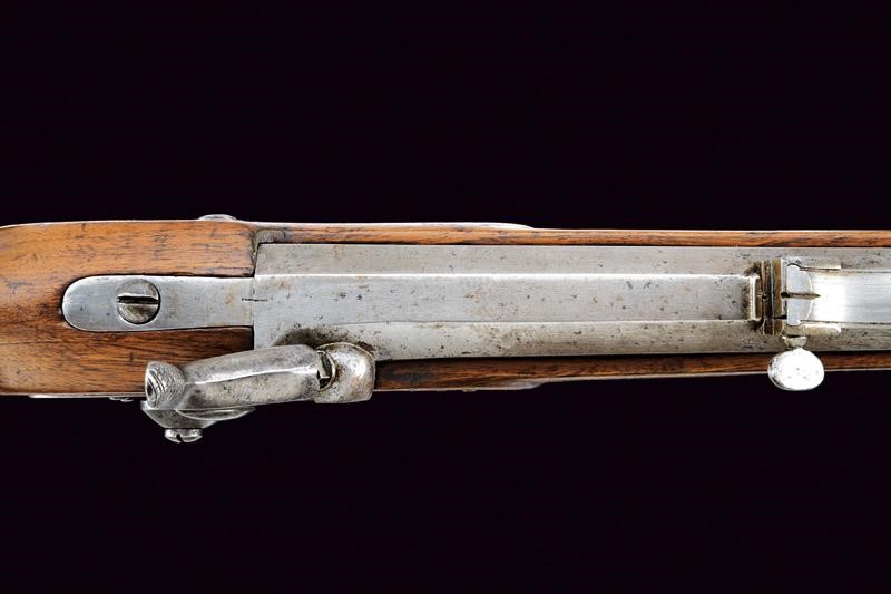 Dornstutzen mod. 1854 (Lorenz) con baionetta, and shotgun caliber 13.9 mm