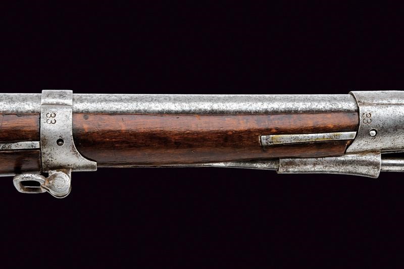 Gewehr Mod. 1854 Lorenz, fucile a retrocarica con baionetta, Austria