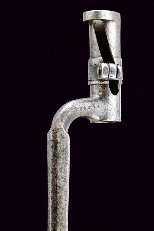 Gewehr Mod. 1854 Lorenz, fucile a retrocarica con baionetta, Austria