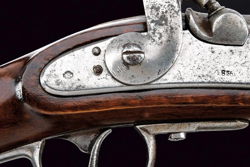 Gewehr Mod. 1854 Lorenz, fucile a retrocarica con baionetta, Austria