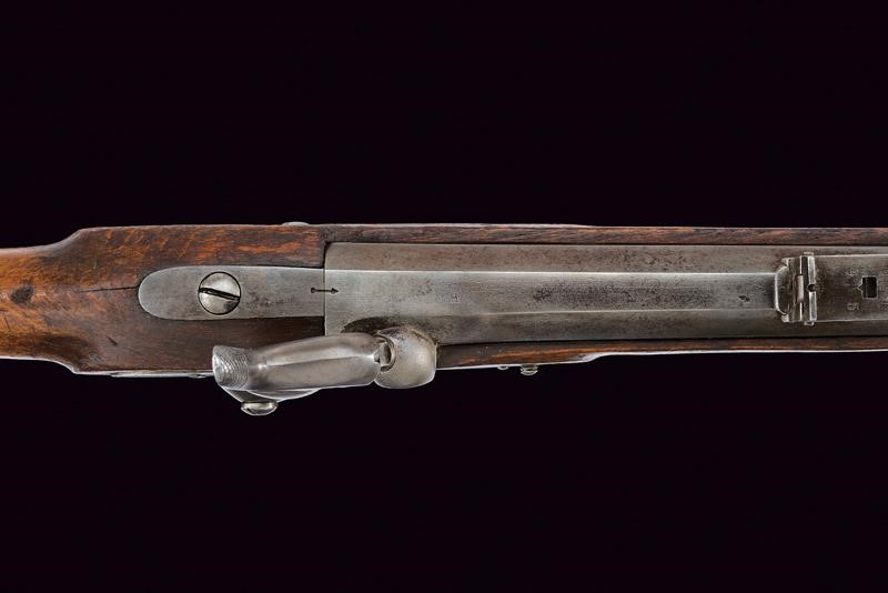 Fucile a luminello da fanteria mod. 1862 Lorenz, Austria, con baionetta
