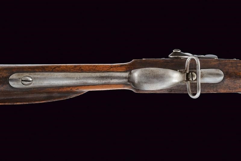 Fucile a luminello da fanteria mod. 1862 Lorenz, Austria, con baionetta