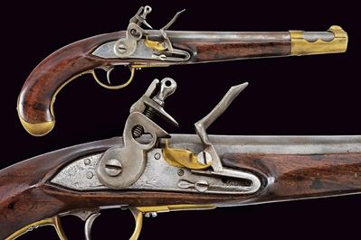 Pistola da cavalleria, modello 1798, Austria