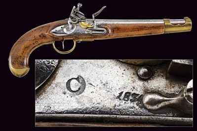 Pistola da cavalleria, modello 1798/1828, Austria