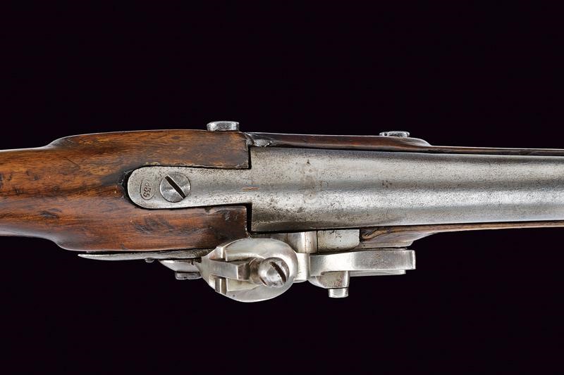 Pistola a pietra focaia da cavalleria, sistema Console, Austria