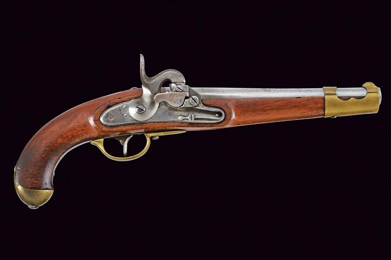 Pistola da gendarmeria Mod. 1850, Austria, sistema Augustin