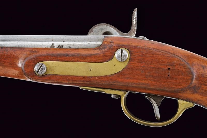 Pistola da gendarmeria Mod. 1850, Austria, sistema Augustin