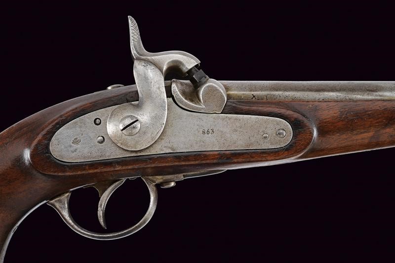 Pistola a luminello da cavalleria Mod. 1860, Austria