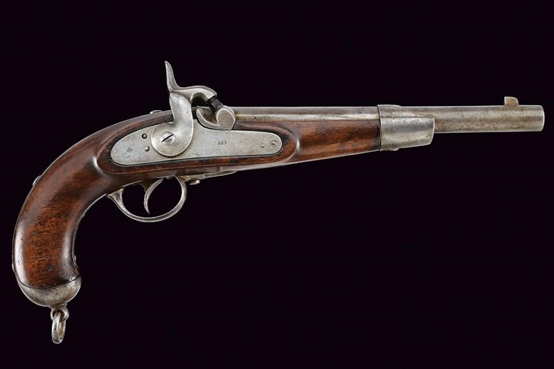 Pistola a luminello da cavalleria Mod. 1860, Austria